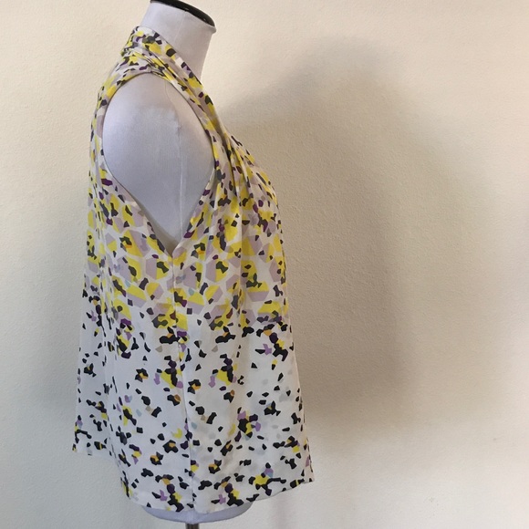 SILK DIANE vonFURSTENBERG BLOUSE, SIZE SMALL - Picture 2 of 5